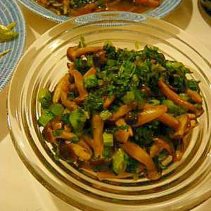 春レシピ 菜の花としめじの炒め レシピ 作り方 By Kumiko3 楽天レシピ